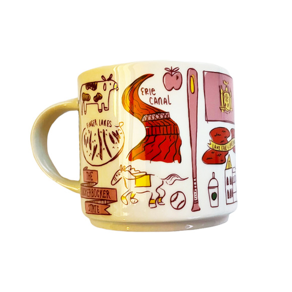 NIB Starbucks New York State Coffee Mug Been There NYC - Statute of Liberty - Picture 3 of 4